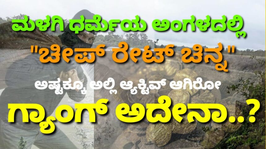 “ಚೀಪ್ ರೇಟ್ ಚಿನ್ನ” ಕ್ಕಾಗಿ ಅವ್ರು ಕಳೆದುಕೊಂಡಿದ್ದು 28 ಲಕ್ಷ..! ಅಷ್ಟಕ್ಕೂ ಅಲ್ಲಿ ಆ್ಯಕ್ಟಿವ್ ಆಗಿರೋ ಗ್ಯಾಂಗ್ ಅದೇನಾ..?