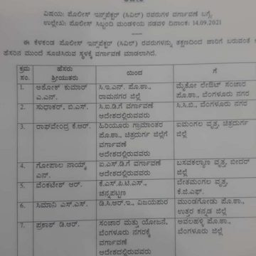 ಮುಂಡಗೋಡಿಗೆ ಸಿಮಾನಿ ಎಸ್.ಎಸ್. ನೂತನ ಪೊಲೀಸ್ ಇನ್ಸ್ ಪೆಕ್ಟರ್..!