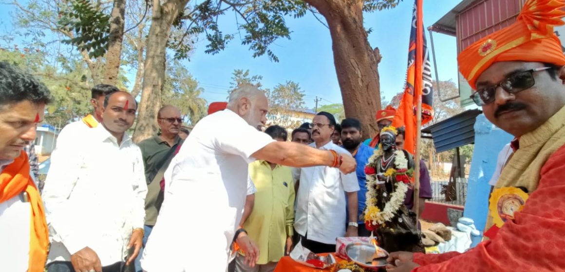 ಛತ್ರಪತಿ ಶಿವಾಜಿ ಮಹಾರಾಜರು ಇಡೀ ಹಿಂದೂ ಕುಲದವರ ಆದರ್ಶ-ಸಚಿವ ಹೆಬ್ಬಾರ್