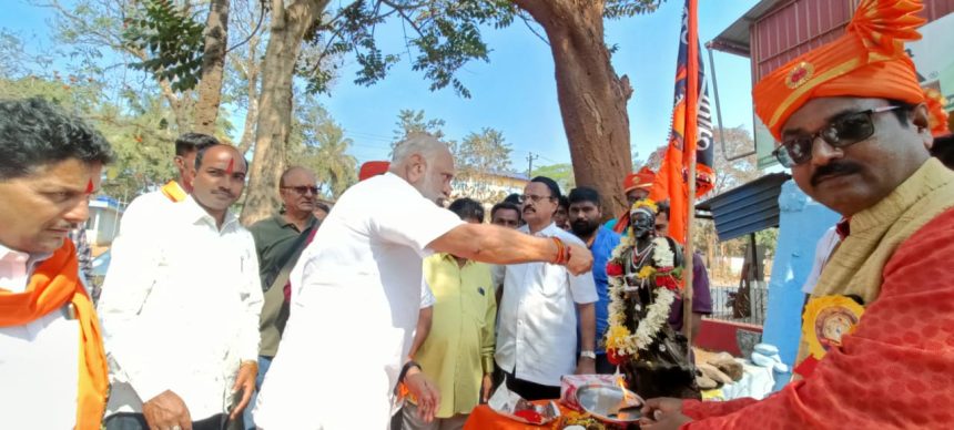 ಛತ್ರಪತಿ ಶಿವಾಜಿ ಮಹಾರಾಜರು ಇಡೀ ಹಿಂದೂ ಕುಲದವರ ಆದರ್ಶ-ಸಚಿವ ಹೆಬ್ಬಾರ್