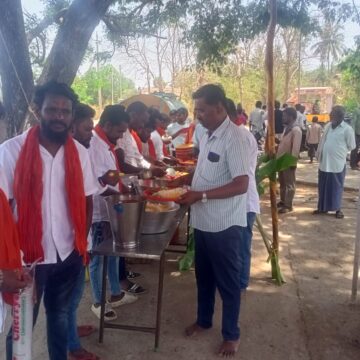 ನಂದಿಗಟ್ಟಾದಲ್ಲೂ ಶೃದ್ಧಾ ಭಕ್ತಿಯ ಹನುಮ ಜಯಂತಿ, ಅನ್ನ ಸಂತರ್ಪಣೆ..!