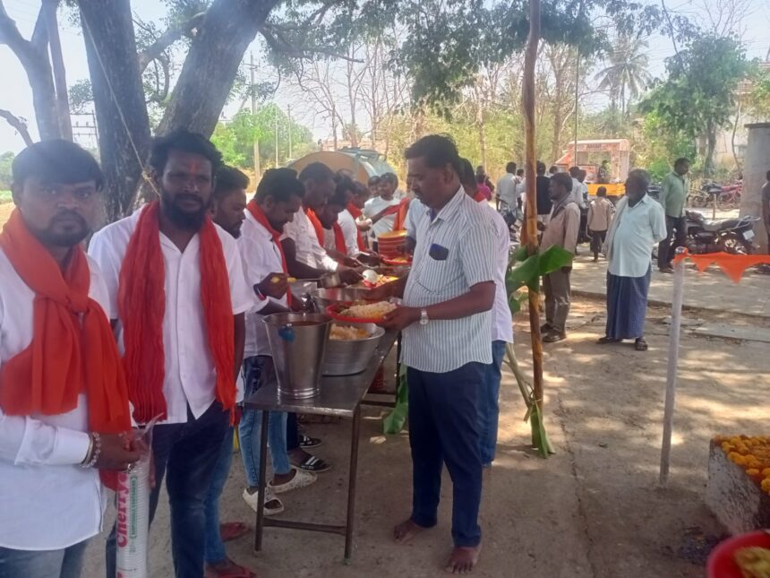 ನಂದಿಗಟ್ಟಾದಲ್ಲೂ ಶೃದ್ಧಾ ಭಕ್ತಿಯ ಹನುಮ ಜಯಂತಿ, ಅನ್ನ ಸಂತರ್ಪಣೆ..!