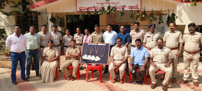 ಮುಂಡಗೋಡ ಪೊಲೀಸರ ಭರ್ಜರಿ ಕಾರ್ಯಾಚರಣೆ, ಇಬ್ಬರು ಅಂತರ್ ಜಿಲ್ಲಾ ಖತರ್ನಾಕ ಕಳ್ಳಿಯರ ಬಂಧನ..!