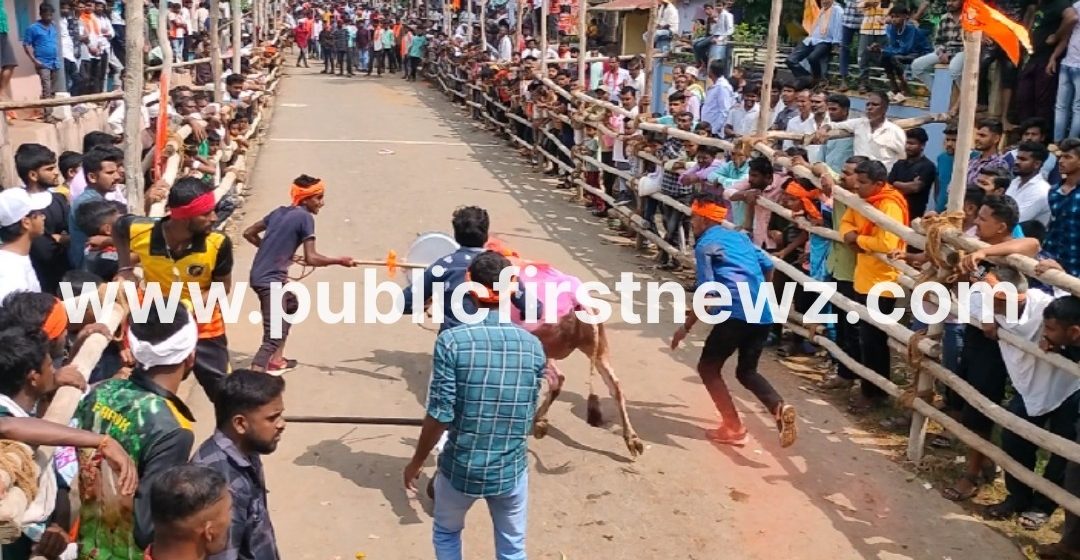 ಮುಂಡಗೋಡ ಹಳೂರಿನ ಹೋರಿ ಹಬ್ಬ ಅರ್ದಕ್ಕೆ ಬಂದ್..!