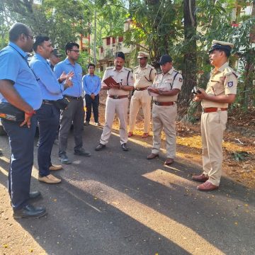 ಉತ್ತರ ಕನ್ನಡದಲ್ಲಿ “ಅಭ್ಯಾಸ್” ಮಾಕ್ ಡ್ರಿಲ್  ಸ್ಥಳ ಪರಿಶೀಲನೆ ನಡೆಸಿದ ಎಸ್ಪಿ..!
