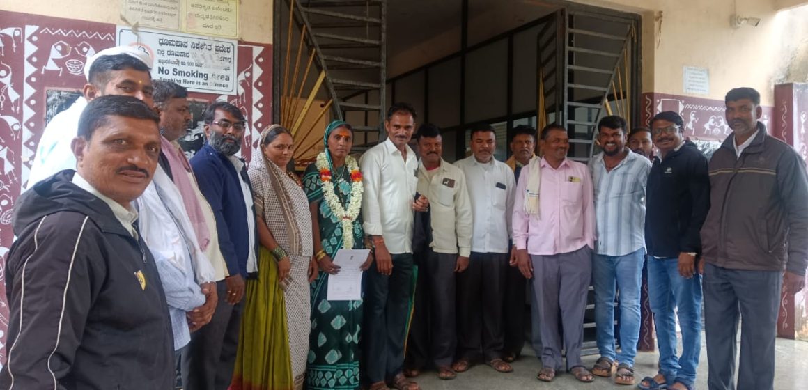 ಹುನಗುಂದ ಗ್ರಾಪಂ ಉಪ ಚುನಾವಣೆ: “ಕೈ” ಬೆಂಬಲಿತ ಲಕ್ಷ್ಮೀ ಹನ್ಮಂತ ಲಮಾಣಿ ಅವಿರೋಧ ಆಯ್ಕೆ..!