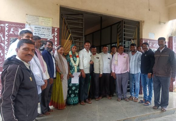 ಹುನಗುಂದ ಗ್ರಾಪಂ ಉಪ ಚುನಾವಣೆ: “ಕೈ” ಬೆಂಬಲಿತ ಲಕ್ಷ್ಮೀ ಹನ್ಮಂತ ಲಮಾಣಿ ಅವಿರೋಧ ಆಯ್ಕೆ..!