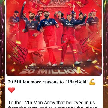 ಪ್ಲೇಆಫ್​ ಪಂದ್ಯಕ್ಕೂ ಮೊದಲೇ ಅಗ್ರಸ್ಥಾನಕ್ಕೆ ತಲುಪಿದ RCB..! ಐಪಿಎಲ್​ನಲ್ಲಿ ಮೊದಲ ತಂಡವಾಗಿ ದಾಖಲೆ ಬರೆದ ಬೆಂಗಳೂರು ಟೀಂ..!