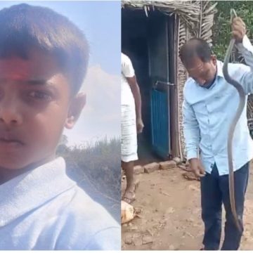 ತಮ್ಮ ಮಗನನ್ನೇ ಕಚ್ಚಿ ಕೊಂದಿದ್ದ ವಿಷ ಸರ್ಪವನ್ನು ಜೋಪಾನವಾಗಿ ಹಿಡಿದು ಕಾಡಿಗೆ ಬಿಟ್ಟ ಕುಟುಂಬ..!
