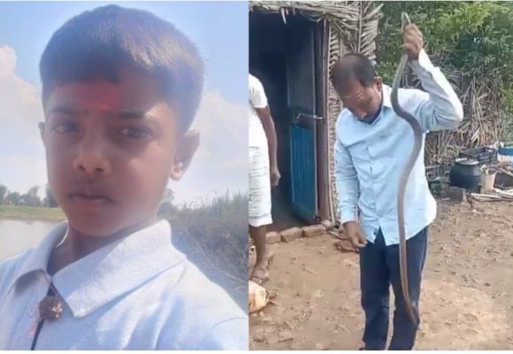 ತಮ್ಮ ಮಗನನ್ನೇ ಕಚ್ಚಿ ಕೊಂದಿದ್ದ ವಿಷ ಸರ್ಪವನ್ನು ಜೋಪಾನವಾಗಿ ಹಿಡಿದು ಕಾಡಿಗೆ ಬಿಟ್ಟ ಕುಟುಂಬ..!