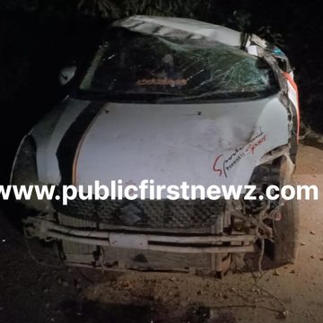 ಸನವಳ್ಳಿ ಬಳಿ ವಿದ್ಯುತ್ ಕಂಬಕ್ಕೆ ಡಿಕ್ಕಿ ಹೊಡೆದ ಕಾರ್, ತುಂಡಾಗಿ ಬಿದ್ದ ವಿದ್ಯುತ್ ಕಂಬ..! ಸನವಳ್ಳಿ ಬಳಿ ವಿದ್ಯುತ್ ಕಂಬಕ್ಕೆ ಡಿಕ್ಕಿ ಹೊಡೆದ ಕಾರ್, ತುಂಡಾಗಿ ಬಿದ್ದ ವಿದ್ಯುತ್ ಕಂಬ..!