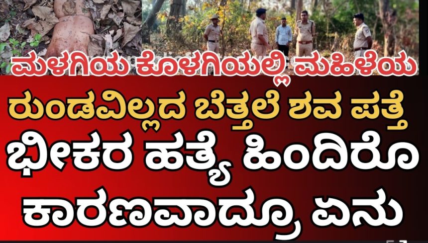 ಕೊಳಗಿ ಕಾಡಲ್ಲಿ ಪತ್ತೆಯಾಗಿದ್ದು ರುಂಡವಿಲ್ಲದ ಹೆಣ್ಣಿನ ಬೆತ್ತಲೆ ಹೆಣ..! ಅಷ್ಟಕ್ಕೂ ಆ ಭೀಕರ ಹತ್ಯೆಯ ಹಿಂದಿನ ಅಸಲೀ ಕಾರಣವಾದ್ರೂ ಏನು..?