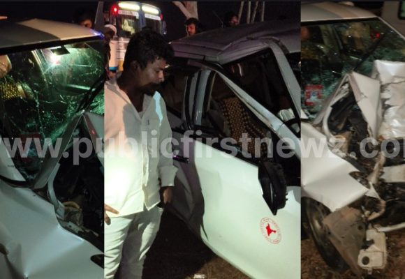 ತಡಸ ಬಳಿ ಮರಕ್ಕೆ ಡಿಕ್ಕಿ ಹೊಡೆದ ಕಾರು, ಮುಂಡಗೋಡ ತಾಲೂಕಿನ ಇಂದೂರಿನ ಚಾಲಕನಿಗೆ ಗಂಭೀರ ಗಾಯ..!